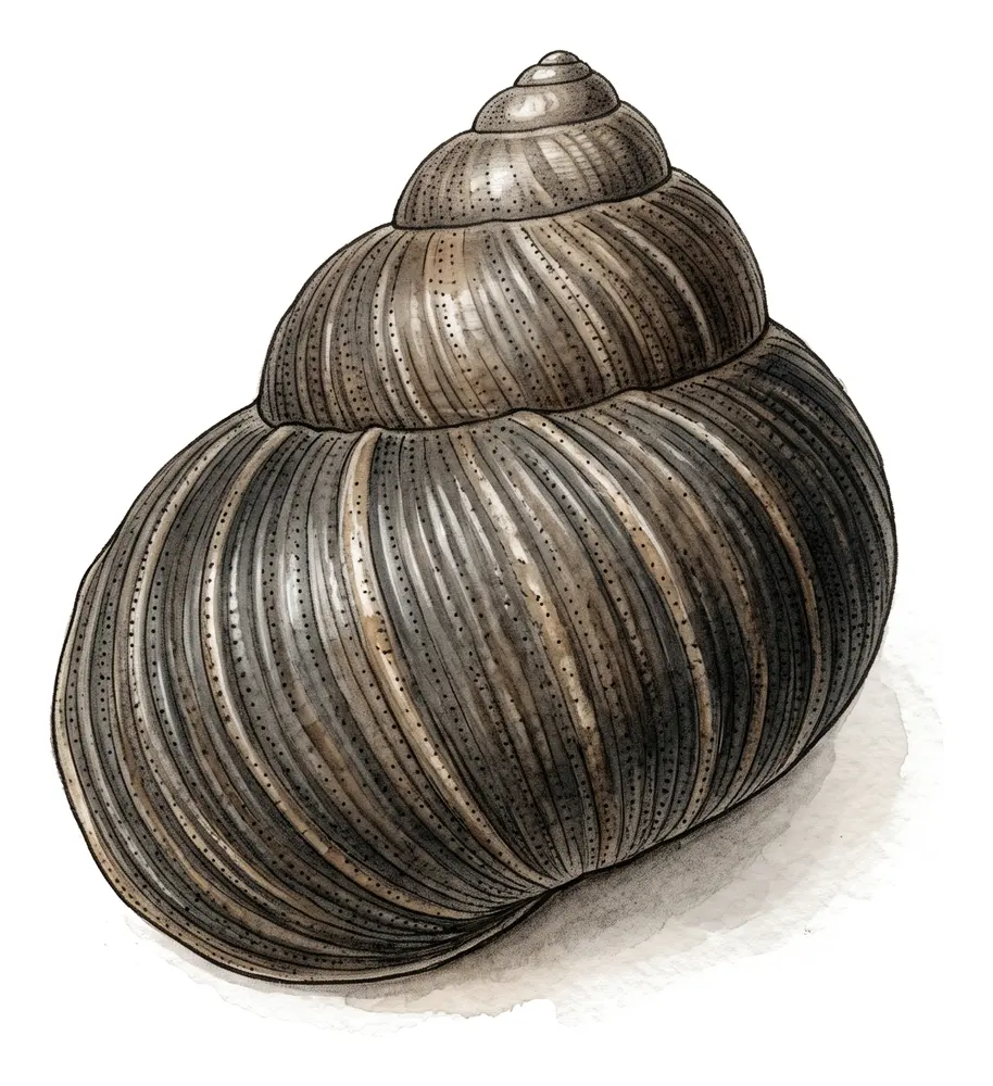 Bigorneau, illustration naturaliste