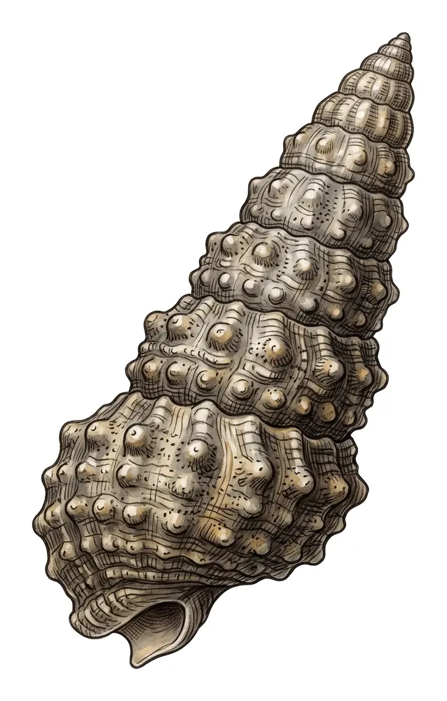 Cérithe, illustration naturaliste