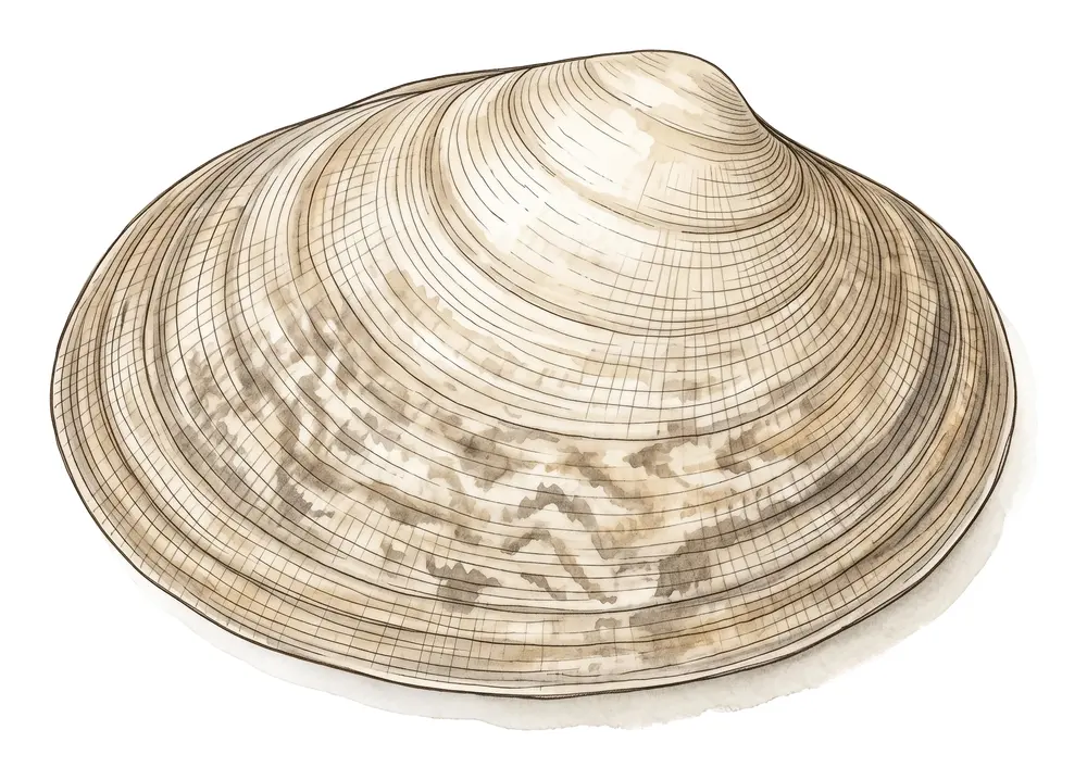Clovisse, illustration naturaliste