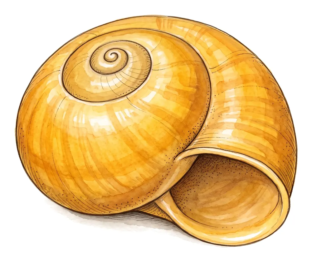 Littorine Obtuse, illustration naturaliste